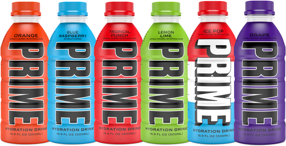 Prime Hydration Drink UK Stock with SweetPunkz