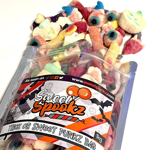 Trick or Sweet Halloween Punkz Bag (1KG / 2.2lbs)