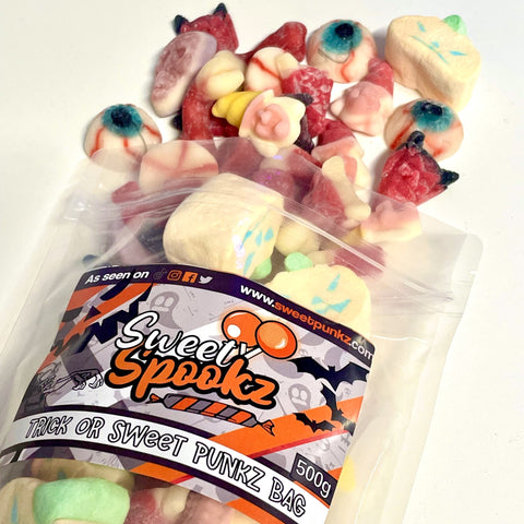 Trick or Sweet Halloween Punkz Bag (500g / 1.1 lbs)